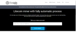 ltcminer homepage