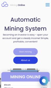 Mining.online homepages