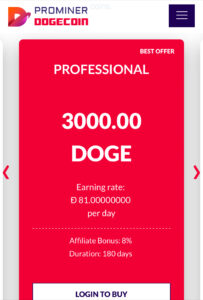 Prominers-doge Professional page